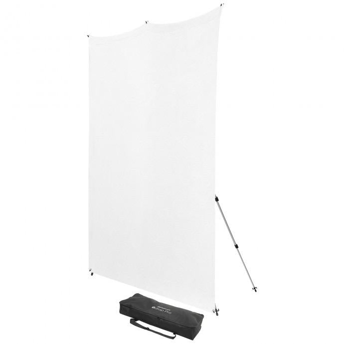 X-Drop Pro Wrinkle-Resistant Backdrop Kit - High-Key White (8 x 8)