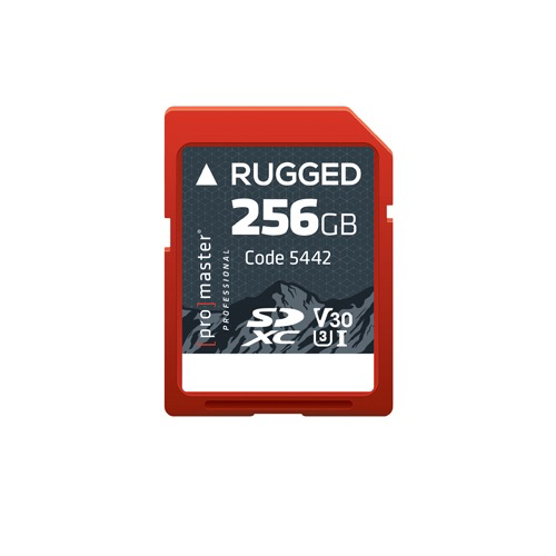 Promaster SDXC 256GB Rugged UHS-I