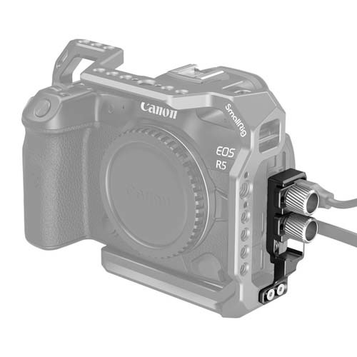 SmallRig HDMI and USB-C Cable Clamp for EOS R5 and R6 Cage