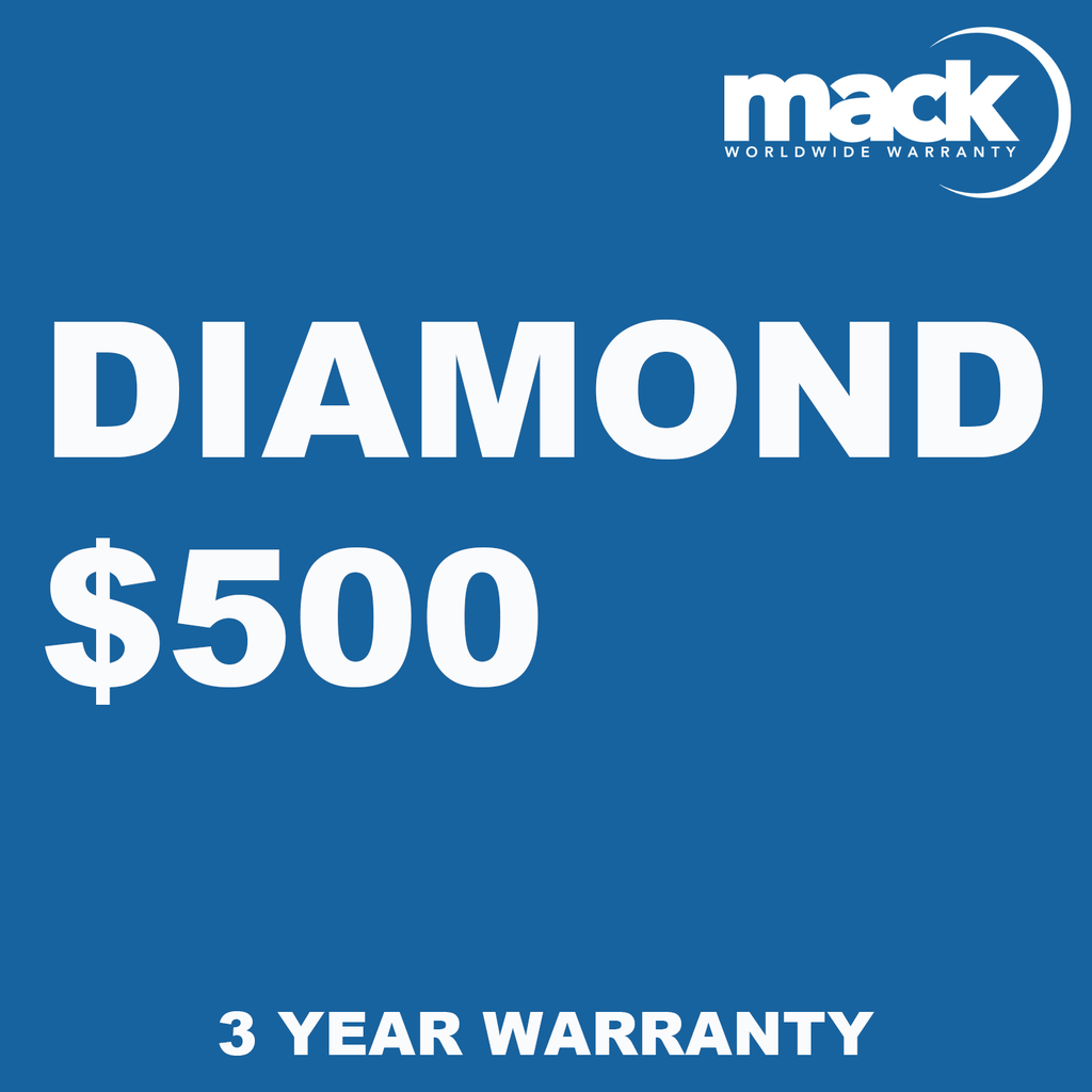 MACK 3 Year Diamond Warranty - Under $500