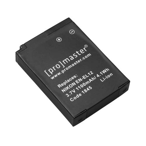 Promaster EN-EL12 Lithium Ion Battery for Nikon