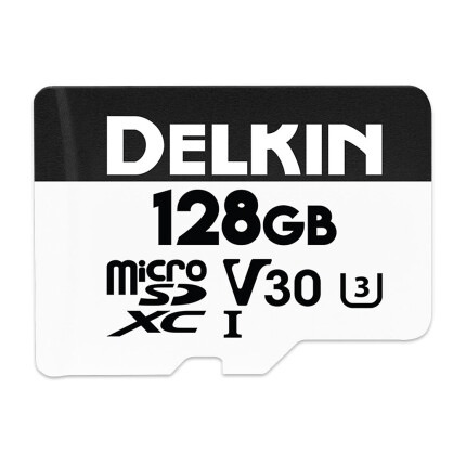 Shop Delkin 128GB ACTION HYPERSPEED microSD U3 Card by Delkin at B&C Camera