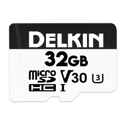 Delkin Devices 32GB Hyperspeed UHS-I SDHC Memory Card with SD Adapter - B&C Camera