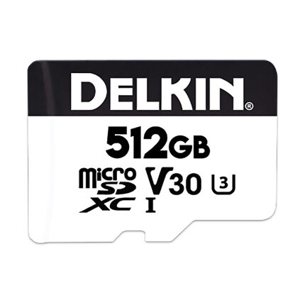 Delkin Devices 512GB Hyperspeed UHS-I microSDXC Memory Card with SD Adapter - B&C Camera