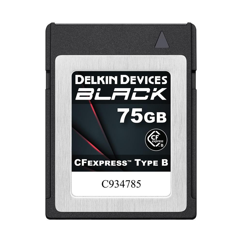 Shop Delkin Devices BLACK 75 GB CFexpress™ Type B Memory Card by Delkin at B&C Camera