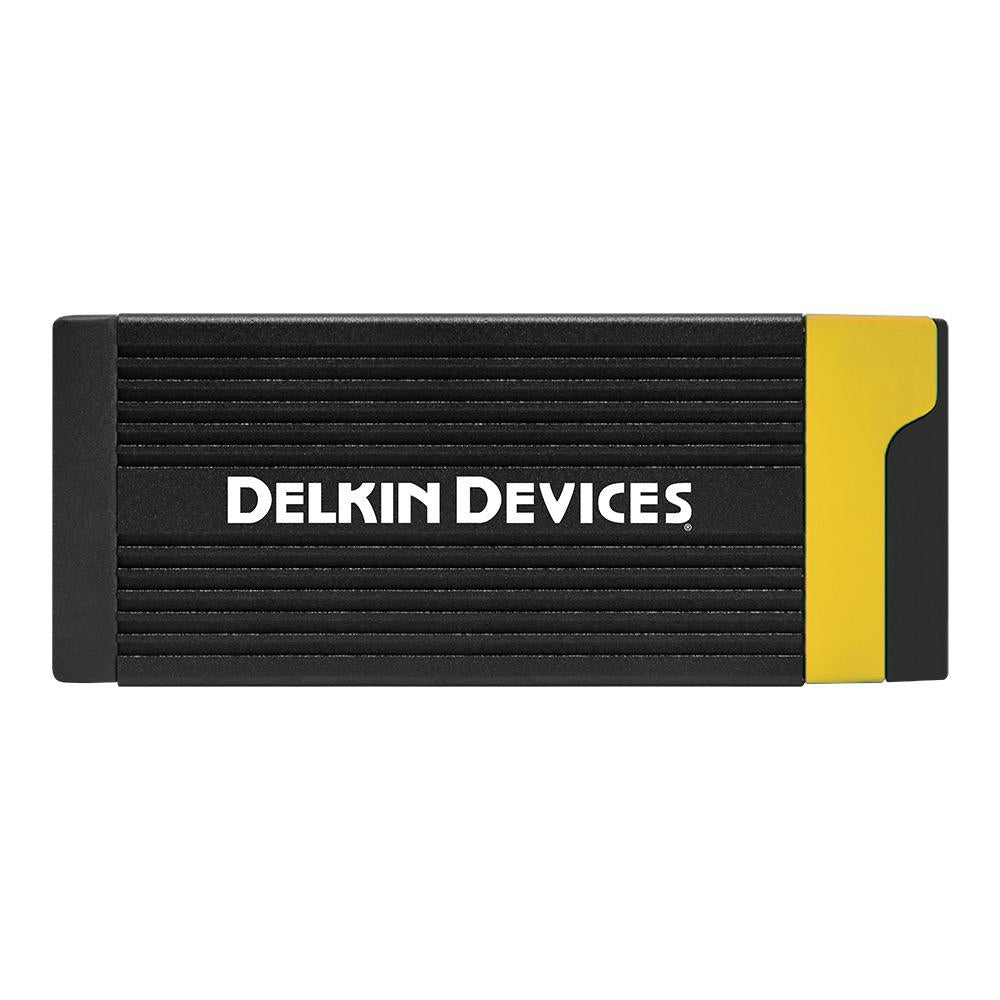 Delkin Devices CFexpress™ Type A & SD Memory Card Reader - Type C to C & Typc C to A Cables