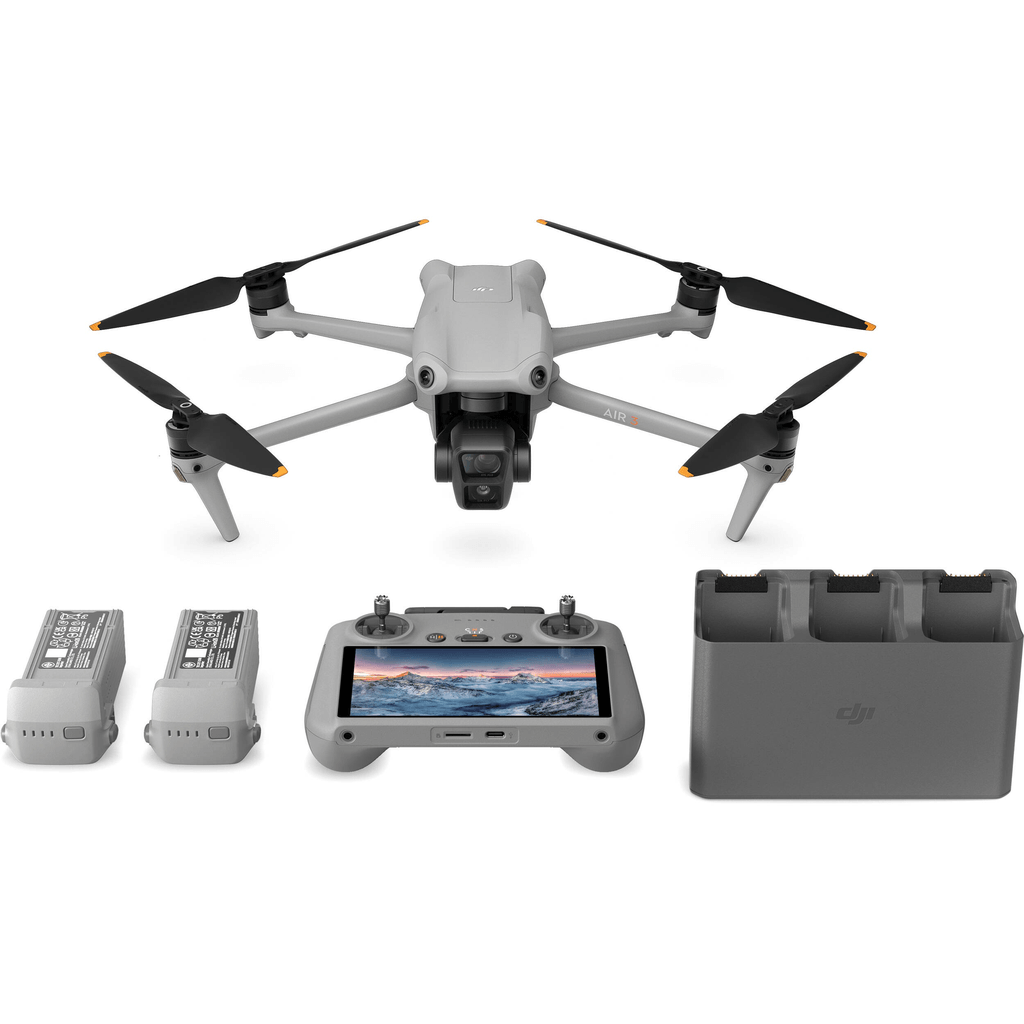 DJI Air 3 Drone Fly More Combo with RC 2 - B&C Camera