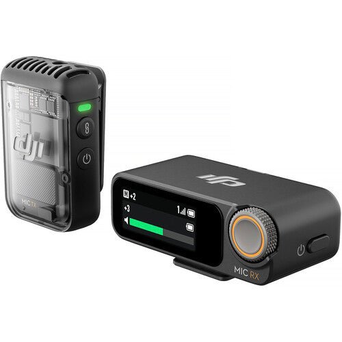DJI Mic 2 Compact Digital Wireless Microphone System/Recorder for Camera & Smartphone (2.4 GHz) - B&C Camera