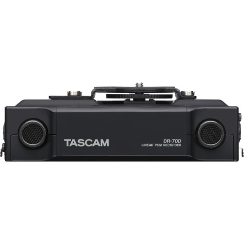 Shop Tascam DR-70D 6-Input / 4-Track Multi-Track Field Recorder with Onboard Omni Microphones by Tascam at B&C Camera