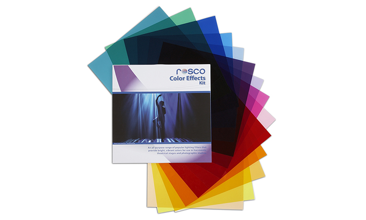 Rosco Color Effects Gel Kit 12" x 12" Sheets