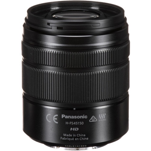 Panasonic Lumix G Vario 45-150mm f/4-5.6 ASPH MEGA OIS Lens (Black)