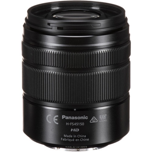 Shop Panasonic Lumix G Vario 45-150mm f/4-5.6 ASPH MEGA OIS Lens (Black) by Panasonic at B&C Camera