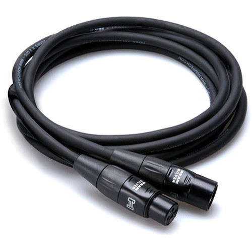 Hosa Technology Pro REAN XLR Male to XLR Female Microphone Cable - 3'