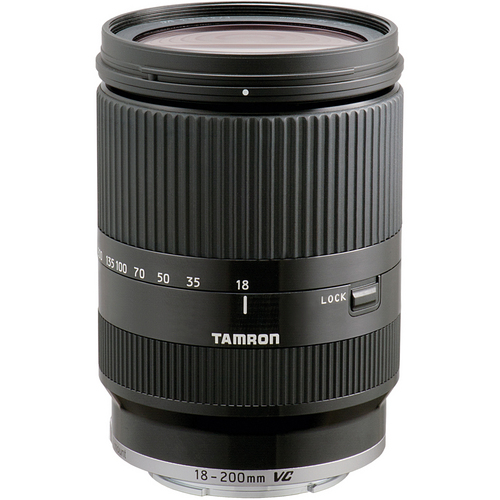 Tamron AF 18-200mm F/3.5-6.3 Di III VC Lens for Sony (Black)