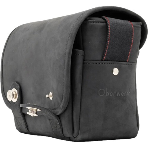 Oberwerth The Q Bag for Leica Q1 or Q2 Camera (Black with Red Interior)
