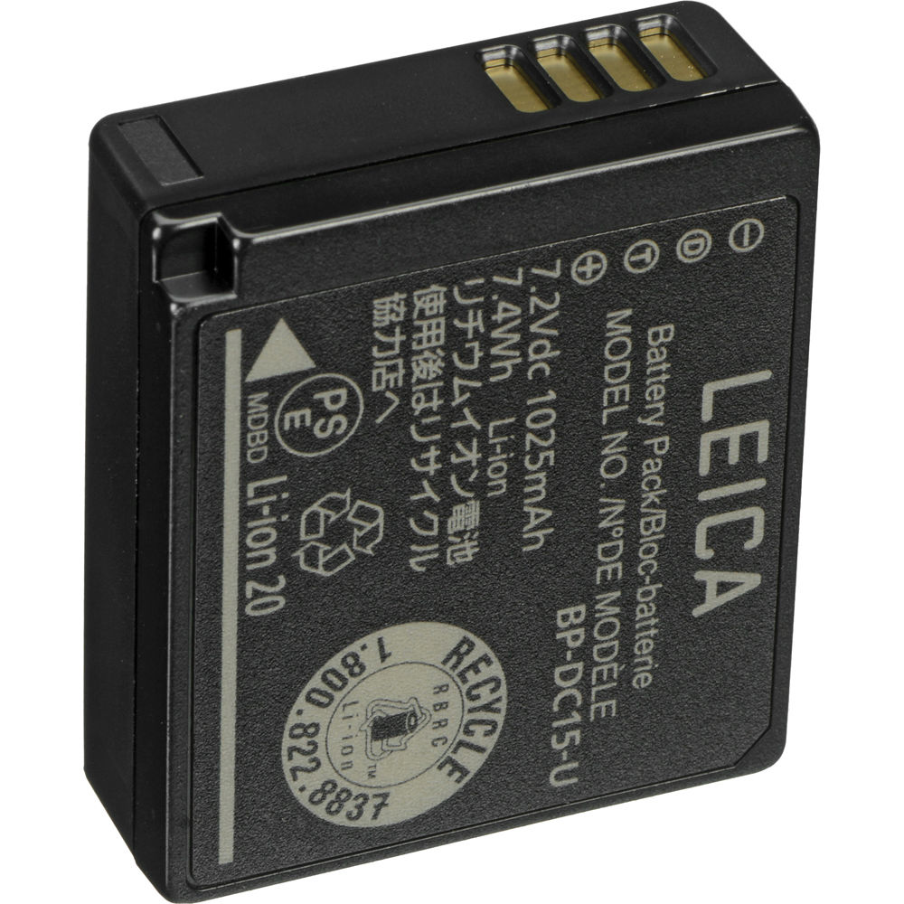 Leica BP-DC15 Lithium Ion Battery for D-LUX (Typ 109)