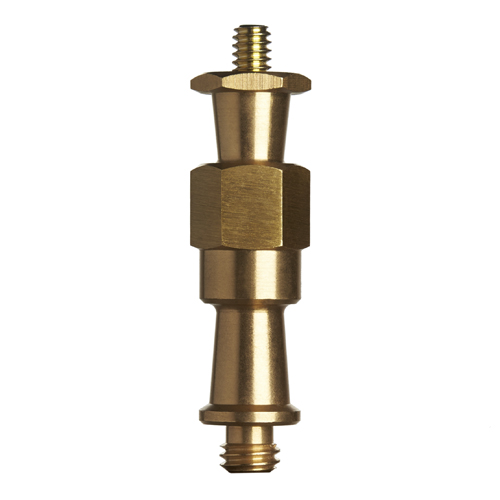 Promaster Double Brass Stud 1/4-20 male to 3/8 male