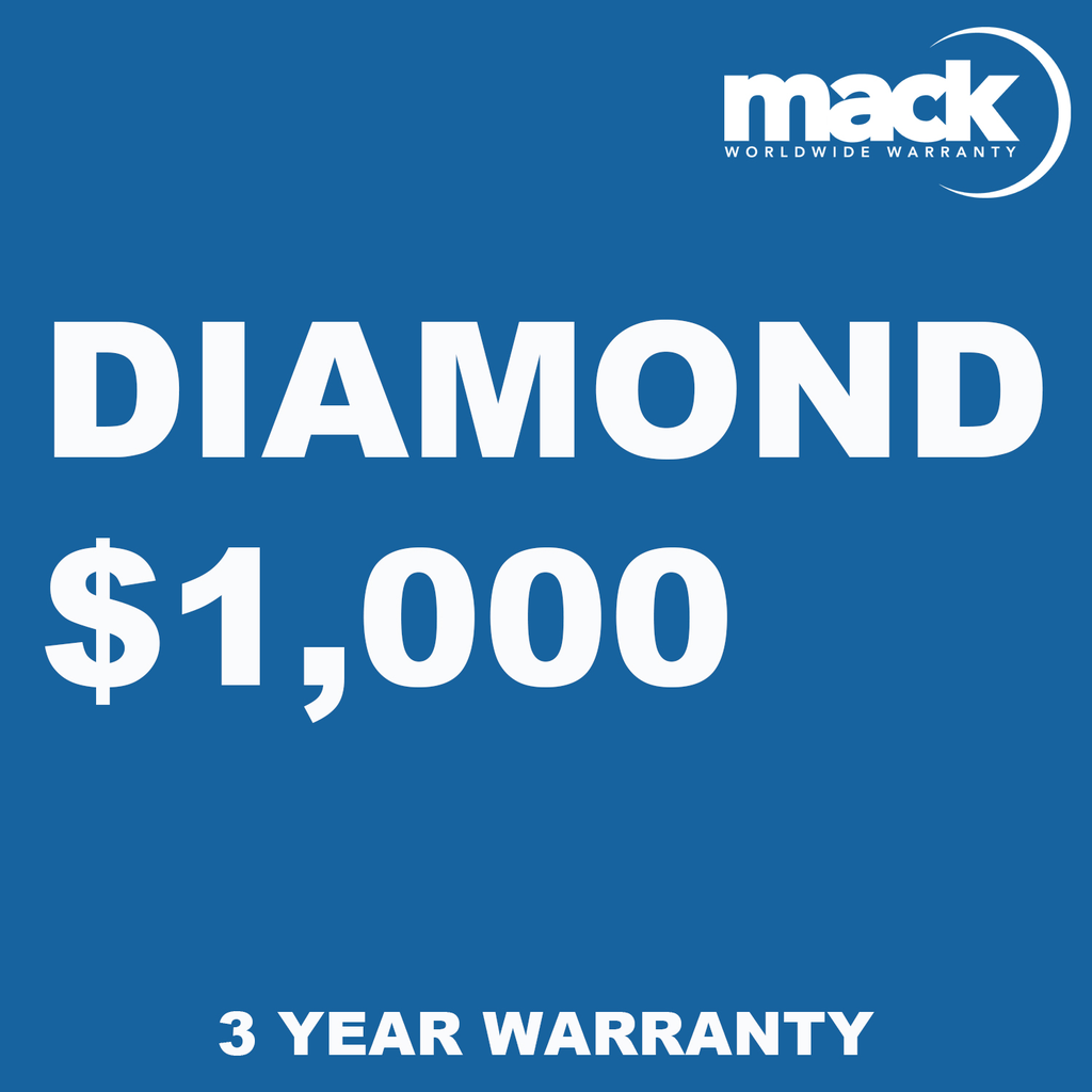 MACK 3 Year Diamond Warranty - Under $1,000