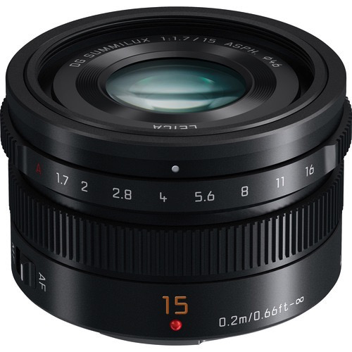 Panasonic Lumix G Leica DG Summilux 15mm f/1.7 ASPH Lens