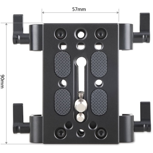 SmallRig Tripod Mounting Kit with 2 x Plates and 2 x 15mm Rod Clamps