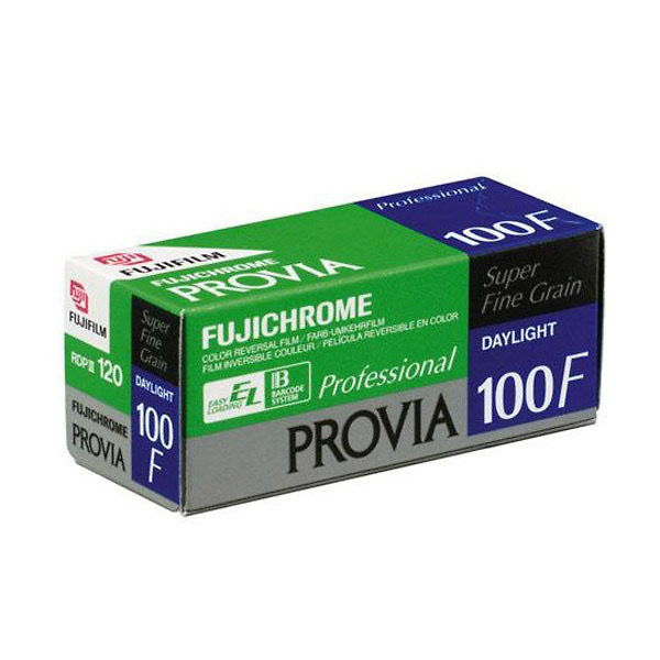 Fujifilm Fujichrome Provia 100F Professional RDP-III Color Transparency Film (120 Roll)
