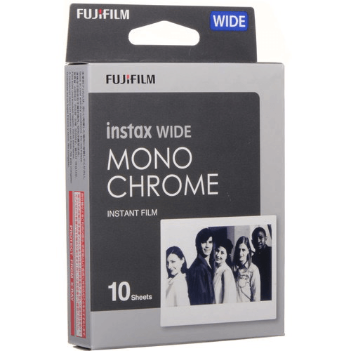 Shop FUJI INSTAX WIDE MONOCHRME 10PK by Fujifilm at B&C Camera