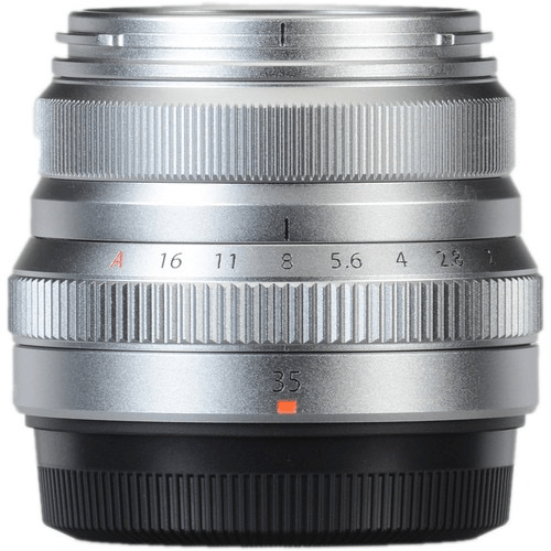 Shop Fujifilm Fujinon XF 35mm f/2 R WR Lens (Silver) by Fujifilm at B&C Camera