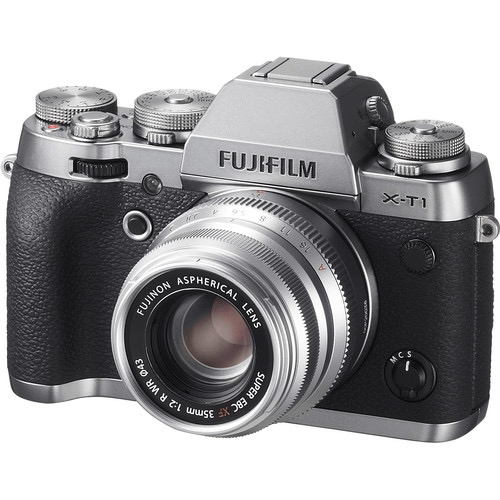 FUJINON SUPER EBC XF 35mm F2 R WR 単焦点レンズ Fujifilm Fujinon XF 35mm f/2 R WR Lens (Silver) by Fujifilm