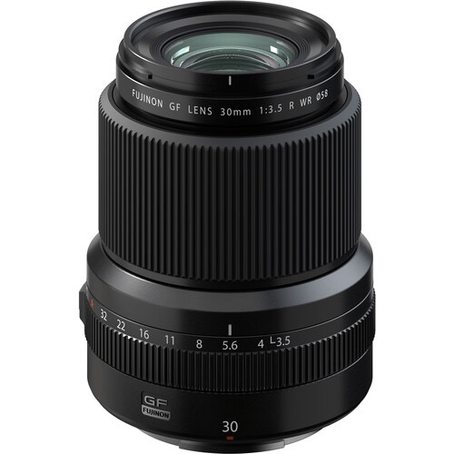 Shop Fujifilm GF 30mm f/3.5 R WR GFX Lens (Black) by Fujifilm at B&C Camera