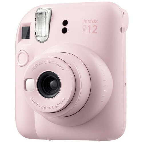 FUJIFILM INSTAX MINI 12 Instant Film Camera (Blossom Pink) by