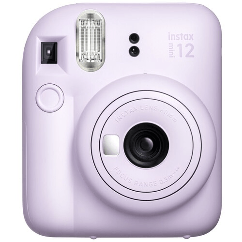 FUJIFILM INSTAX MINI 12 Instant Film Camera (Lilac Purple) - B&C Camera