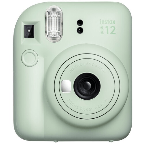 FUJIFILM INSTAX MINI 12 Instant Film Camera (Mint Green) - B&C Camera