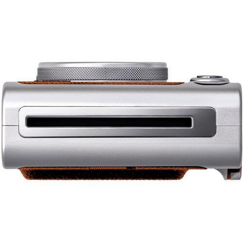 FUJIFILM INSTAX MINI EVO Hybrid Instant Camera (Brown) - B&C Camera