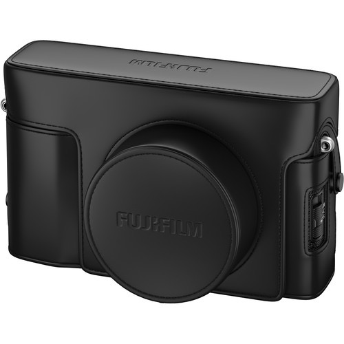 Shop FUJIFILM LC-X100V Leather Case (Black) by Fujifilm at B&C Camera