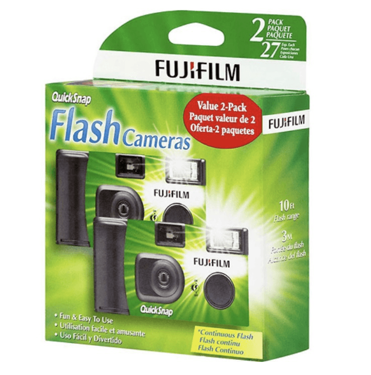Fujifilm Quicksnap Flash 400 2 Pack - B&C Camera