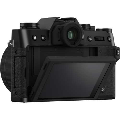 FUJIFILM X-T30 II Mirrorless Digital Camera with 15-45mm Lens (Black) - B&C Camera