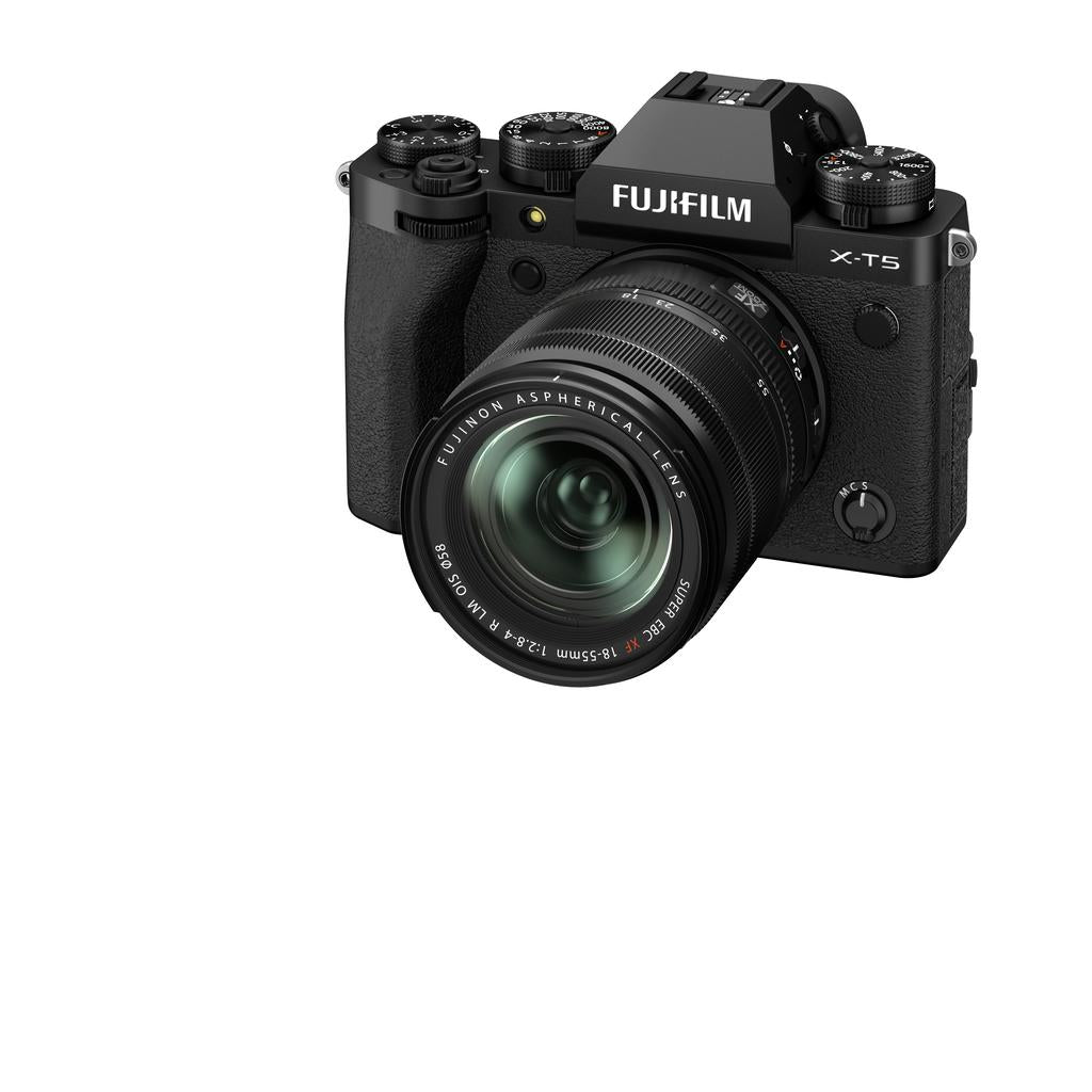 Shop FUJIFILM X-T5 Mirrorless Camera with 18-55mm Lens (Black) by Fujifilm at B&C Camera