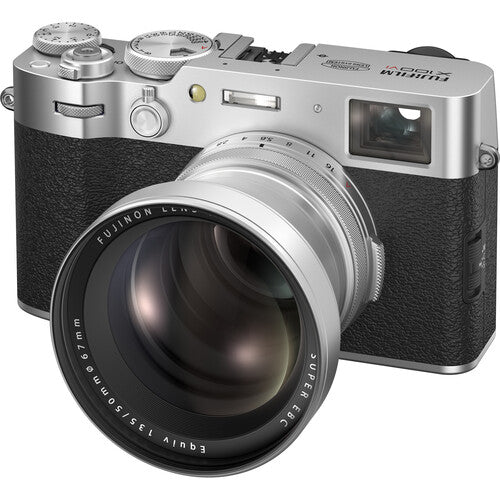 FUJIFILM X100V Digital Camera (Silver) by Fujifilm at B&C Camera