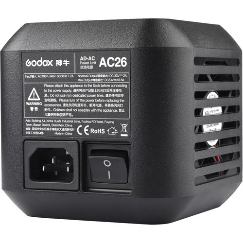 Shop Godox AC Adapter for AD600Pro Witstro Outdoor Flash by Godox at B&C Camera