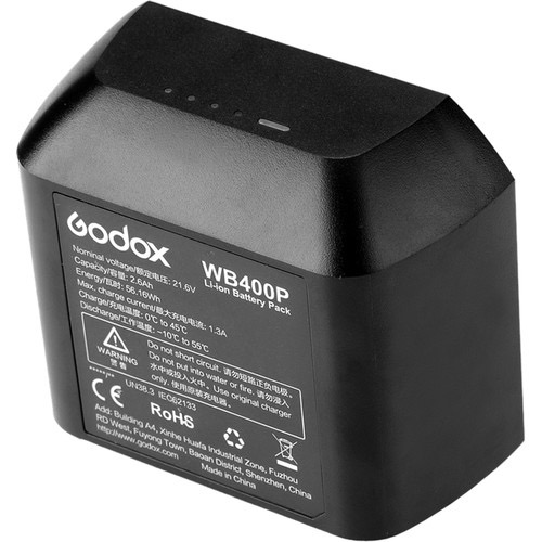 Shop Godox Li-Ion Battery for AD400Pro Flash Head by Godox at B&C Camera