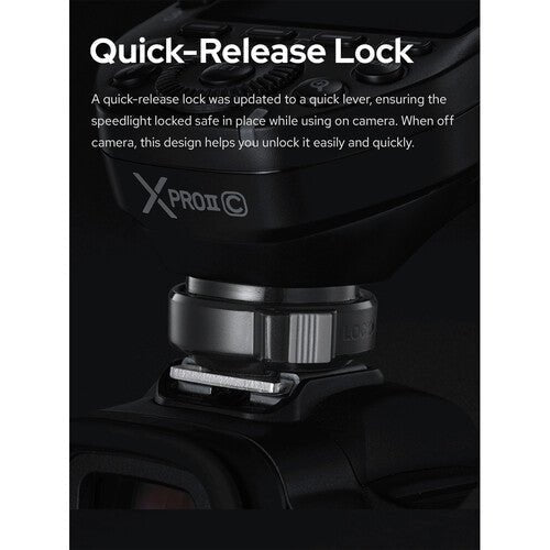Godox XPro II TTL Wireless Flash Trigger for Canon Cameras - B&C Camera