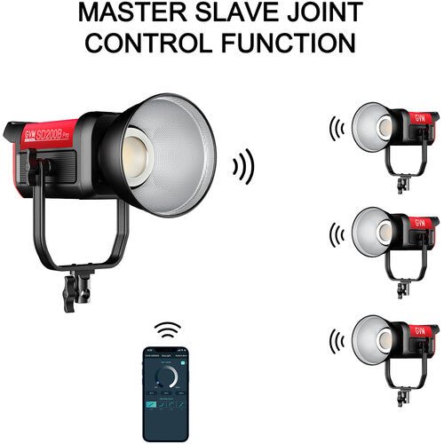 GVM Pro SD200B Bi-Color LED Monolight (200W) - B&C Camera