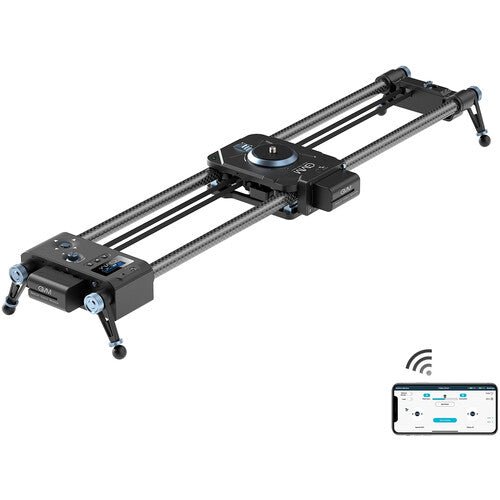 GVM Professional Brushless 2-Axis Carbon Fiber Motorized Camera Slider (32”) - B&C Camera