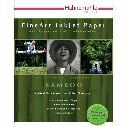 Shop Hahnemuhle Bamboo Fine Art Paper (13 x 19", 25 Sheets) by Hahnemuhle at B&C Camera