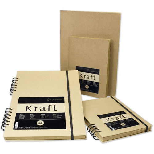 Shop Hahnemühle Kraft Paper Sketch Booklet (Ochre Cover, A4, 20 Sheets) by Hahnemuhle at B&C Camera