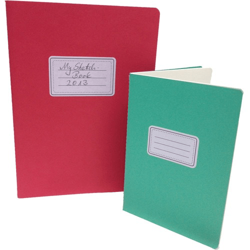 Hahnemühle Sketch & Note Booklet Bundle (Delphinium and Menthe Covers, A5, 20 Sheets Each) - B&C Camera