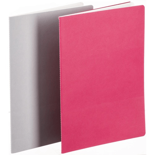 Hahnemühle Sketch & Note Booklet Bundle (Laurier and Fuchsia Covers, A5, 20 Sheets Each) - B&C Camera