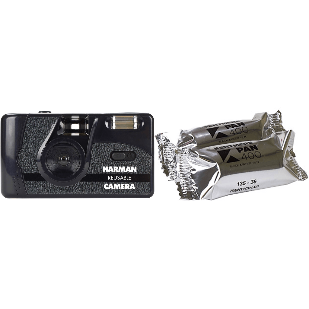 Shop HARMAN technology Reusable 35mm Film Camera with 2 Rolls of Film by Ilford at B&C Camera