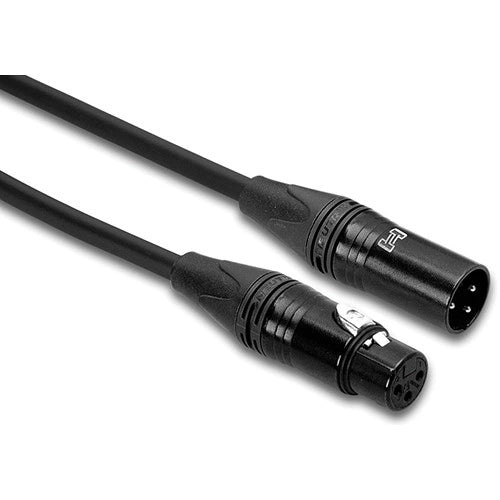Hosa Technology 3-Pin XLR Male to 3-Pin XLR Female (20 Gauge) Ballanced Microphone Cable - 20’ - B&C Camera