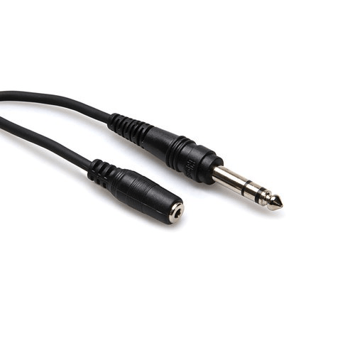 Shop Hosa Technology Stereo Mini Female to Stereo 1/4" Male Headphone Extension Cable - 10 by HOSA TECH at B&C Camera